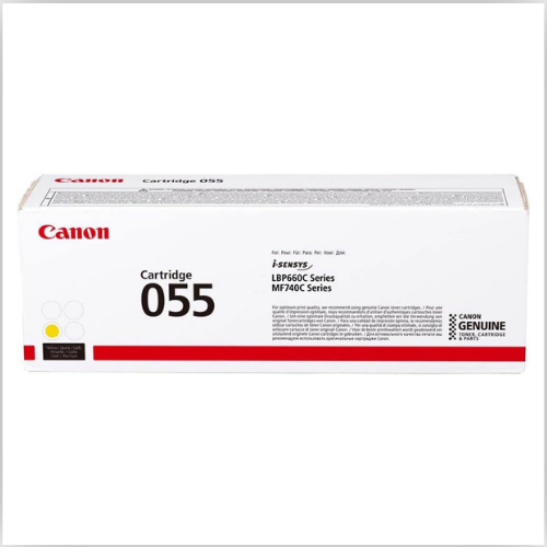 Canon 055 Yellow Toner Cartridge