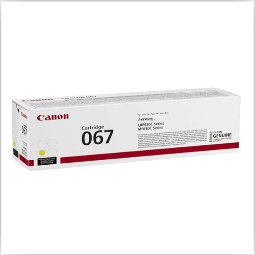 Canon 067 Yellow Toner Cartridge