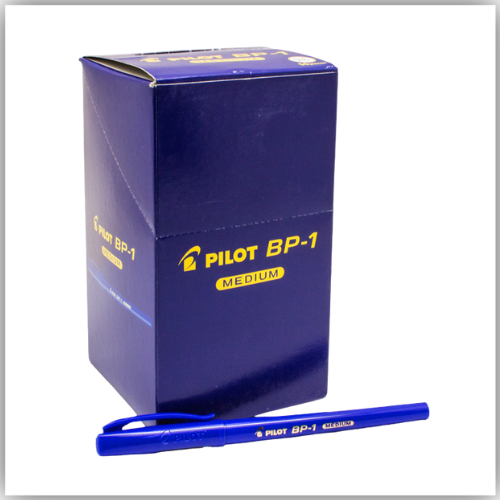 Pilot Ballpoint Medium BP1MS50 50pcs - Blue
