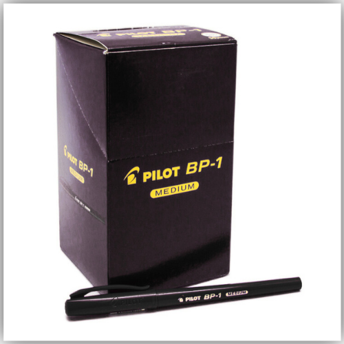 Pilot Ballpoint Medium BP1MS50 50pcs - Black