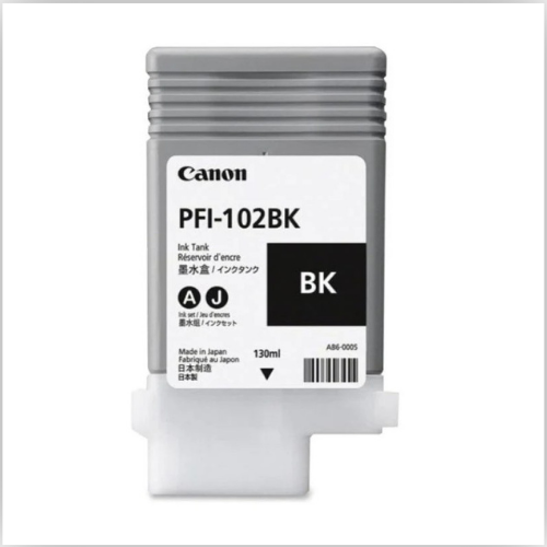 Canon PFI-102 Black Original Ink Cartridge (PFI-102BK)