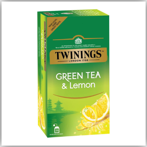 Twinings Green Tea And Lemon 25 Bags
