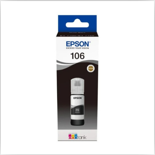 Epson 106 EcoTank Photo Black Ink Bottle (70 ml)