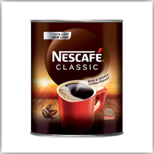 Nescafe Classic Instant Coffee, Tin Can, 750grams