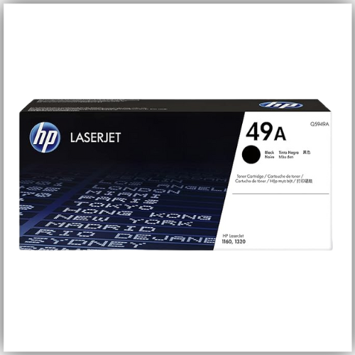 HP 49A Original LaserJet  Toner Cartridge, Black - Q5949A