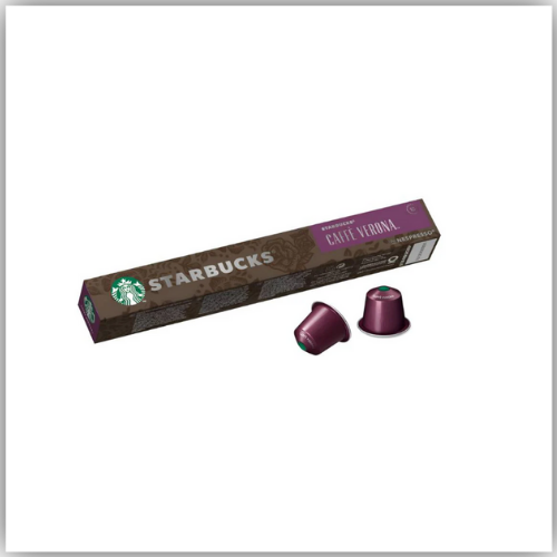 Starbucks Caffe Verona Roast Coffee Capsules 10 Capsules, 55g