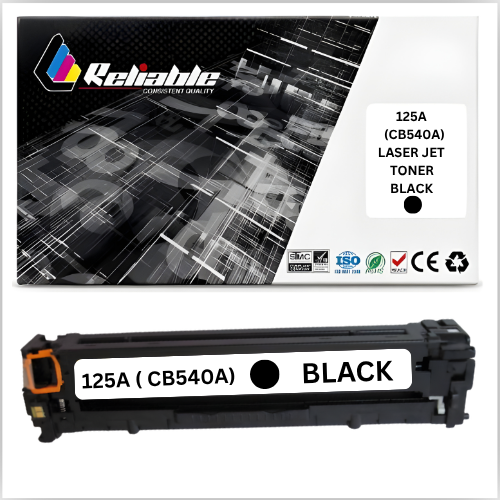 125A (CB540A) Black LaserJet Toner Cartridge Compatible