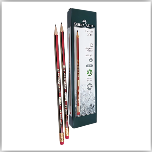 Faber Castell Bonanza 1320 HB Pencil with Eraser