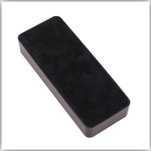 Deli 7834 Magnetic White Board Eraser, Black