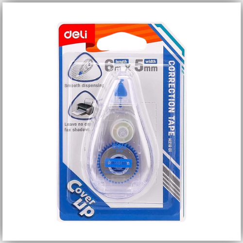 Deli H21801 Correction Tape 6mX5mm