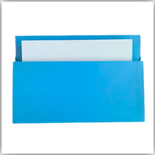 Premier Document Wallet Full Flap, 300gsm, F/S, 100/pack, Blue