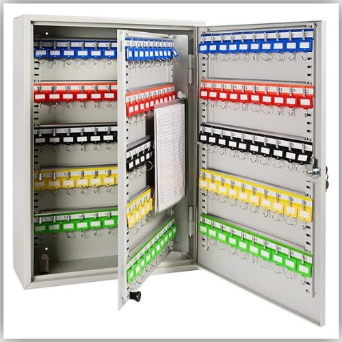 FIS Key Box, 150-Keys Capacity, 550X380X140mm - FSKCTS150
