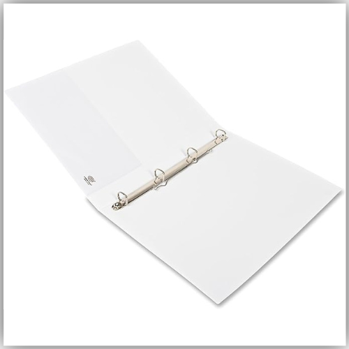 Presentation Binder, 4D A4 Size,15mm Ring Size, 1.25" Inches Spine with Clear PVC Pocket