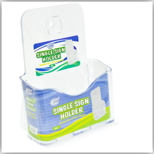 FIS Sign Holders-A5 Size Single Layer, Transparent - FSNAA5-1