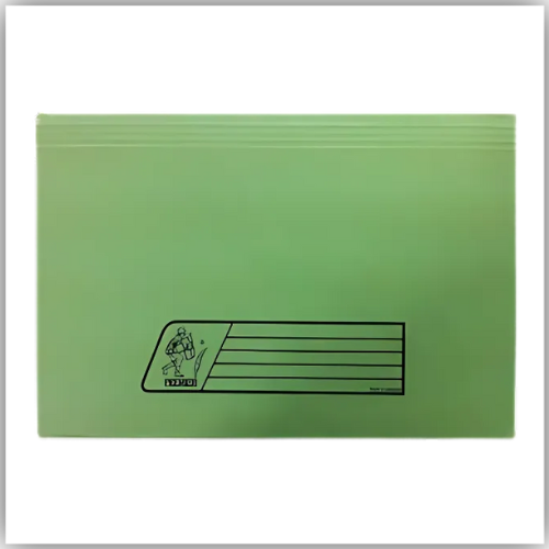 Premier Document Wallet Full Flap, 300gsm, F/S, 100/pack, Green