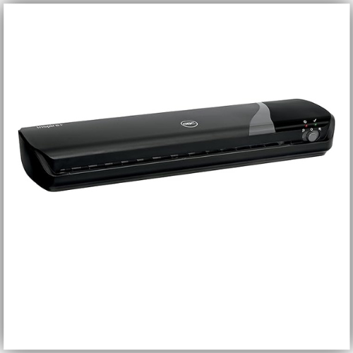 GBC Inspire+/Rexel Style A3 Laminator, Laminating Machine with Starter Pack of Pouches, 4 Minute Warm Up Time, Black