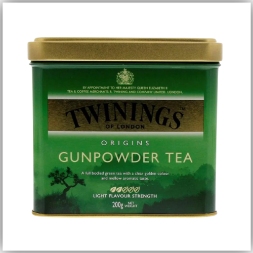 Twinings Gunpowder Tea Tin 200Gm