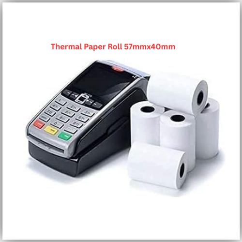 Thermal Paper Roll 57mmx40mm, 100rolls/box