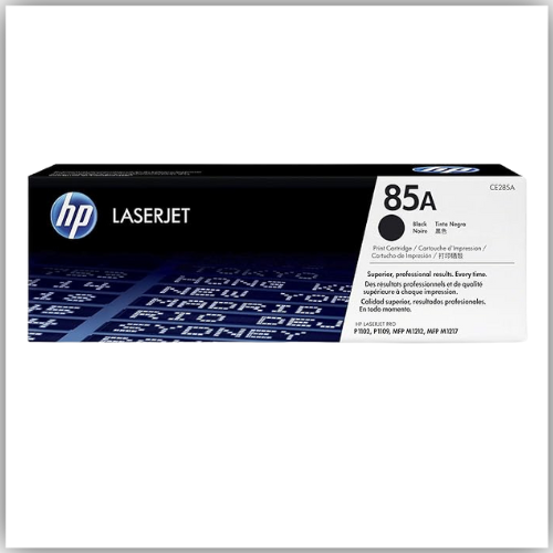 HP 85A Original LaserJet  Toner Cartridge, Black - CE285A