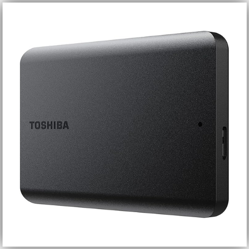 Toshiba Canvio Basics 2TB Portable External Hard Drive USB 3.0, Black - HDTB520XK3AA