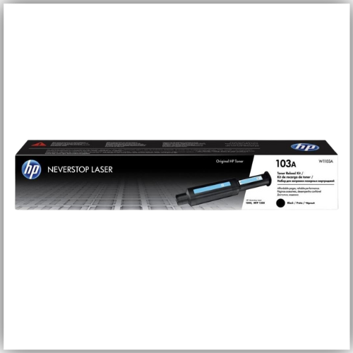 HP 103A Original LaserJet  Toner Cartridge, Black - W1103A