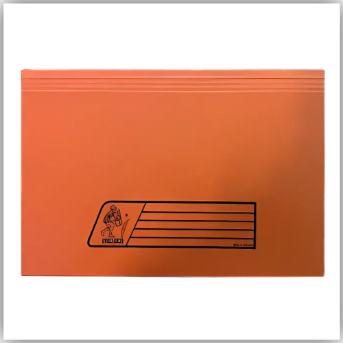 Premier Document Wallet Full Flap, 300gsm, F/S, 100/pack, Orange