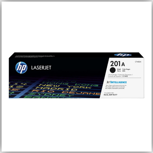 HP 201A Black Original LaserJet Toner Cartridge (CF400A)