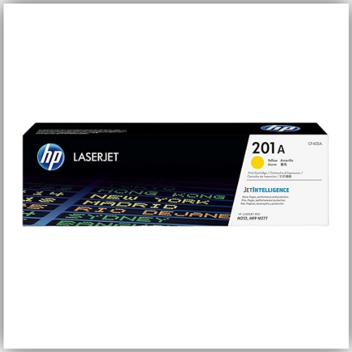 HP 201A Yellow Original LaserJet Toner Cartridge (CF402A)