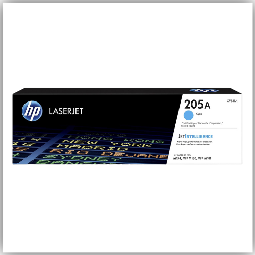 HP 205A Cyan Original LaserJet Toner Cartridge (CF531A)