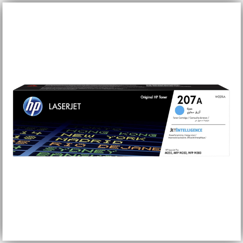HP 207A Cyan Toner Cartridge (w2211A)