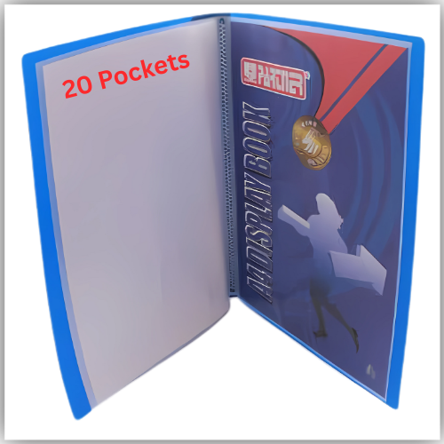 Display Book 20 Pocket A4 Size