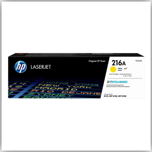 HP 216A Yellow Toner Cartridge W2412A