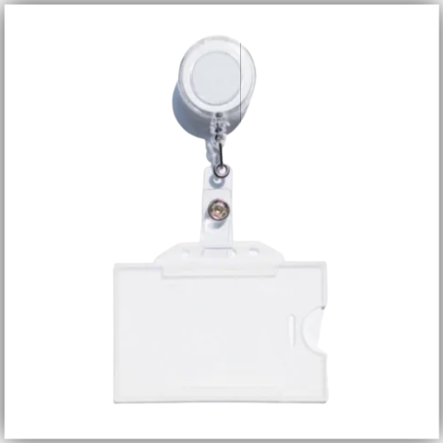 ID Card Holder with ''YoYo'' Chain, 90x60mm