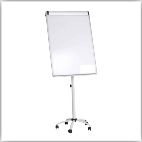 Flip Chart Stand 70 x 100 cm With Wheels