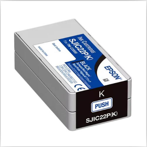 Epson TM-C3500 Black Ink Cartridge SJIC22P(K)