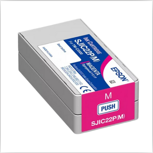 Epson TM-C3500 Magenta Ink Cartridge SJIC22P(M)