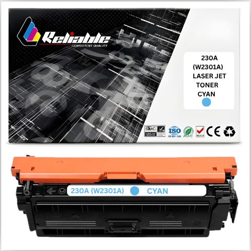 230A (W2301A) Cyan LaserJet Toner Cartridge Compatible