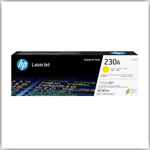 HP 230A Yellow Toner Cartridge (W2302A)