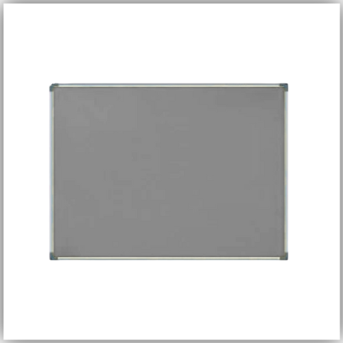 Felt Board, 60 x 90 cm, Gray