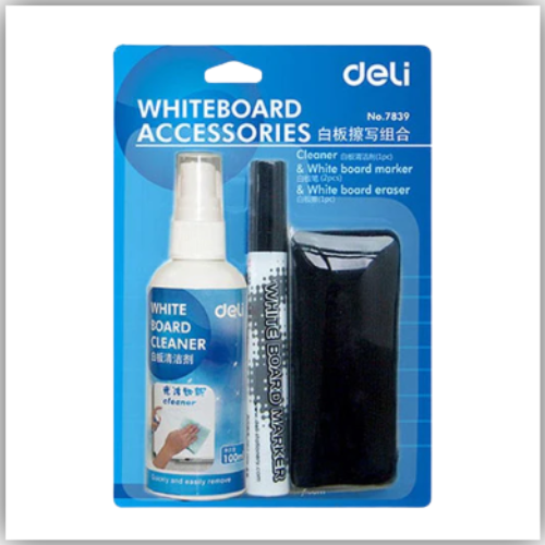 Deli White Board Cleaner with Eraser