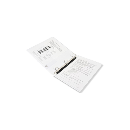 Presentation Binder, 4D A4 Size,25mm Ring Size, 1.75" Inches Spine with Clear PVC Pocket