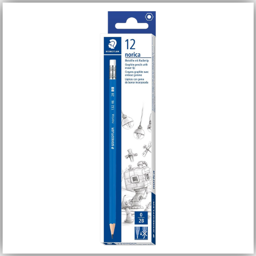 Staedtler Norica Pencils 2B Pack Of 12