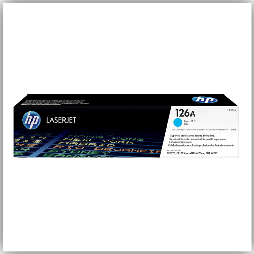 HP 126A Cyan Toner Cartridge (CE311A)