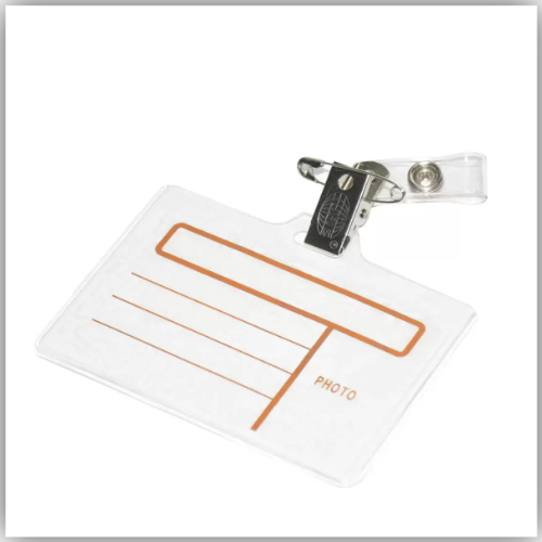 50-Piece FIS Soft Name Badge with Clip - FSNAK004