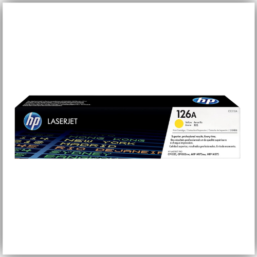 HP 126A Yellow Toner Cartridge (CE312A)