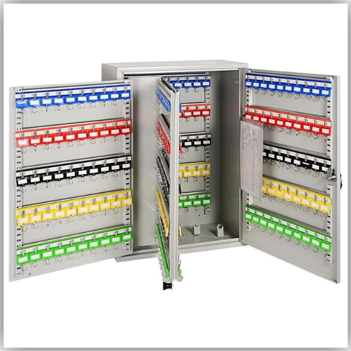 FIS Key Box Steel 300 Keys Capacity, 550 x 380 x 205mm - FSKCTS300