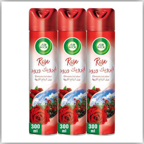 Air Wick Freshener Spray, Rose 300ml