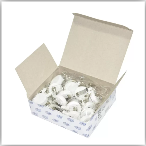 Round Shape Retractable yo-yo Clip for id Card Holder - 25pcs