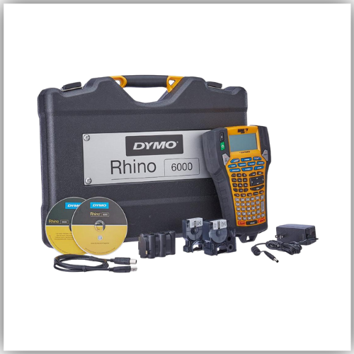 Dymo Rhino 6000 Industrial Label Maker (Hard Case Kit)