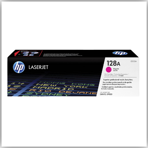 HP 128A Magenta Toner Cartridge (CE323A)